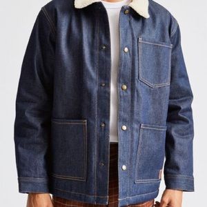 Brixton Yard Sherpa Denim Jacket 